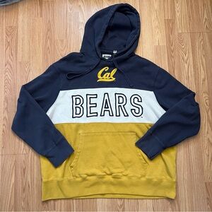 Cal Golden Bears Tailgate Hoodie Mens XXL Blue Pullover Sweatshirt NCAA Football